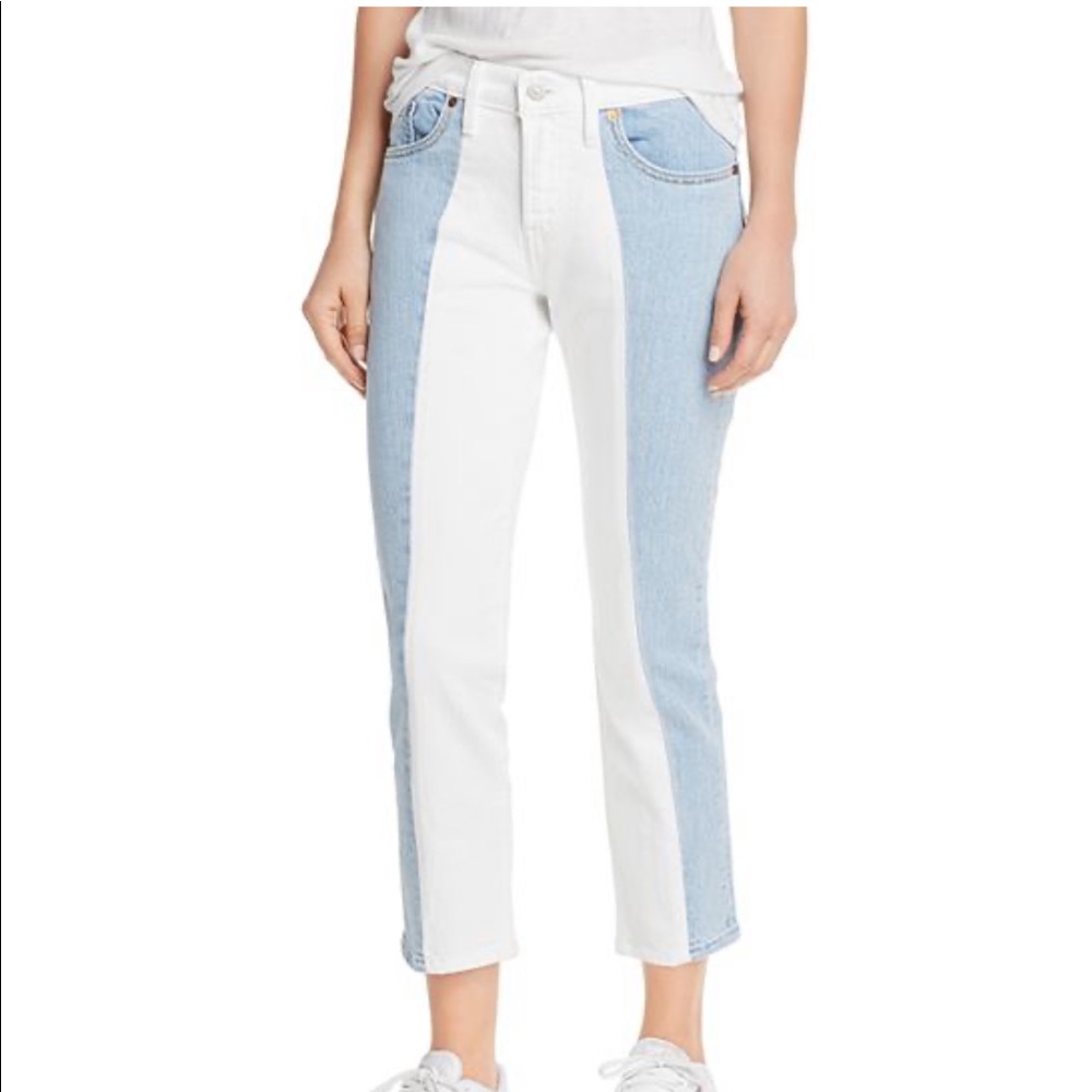 Levi’s 501 Spliced Crop Tapered Jean size 28x26